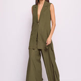 Gilet in lino - Gaudi 611FD35022 2502 GAUDI' 