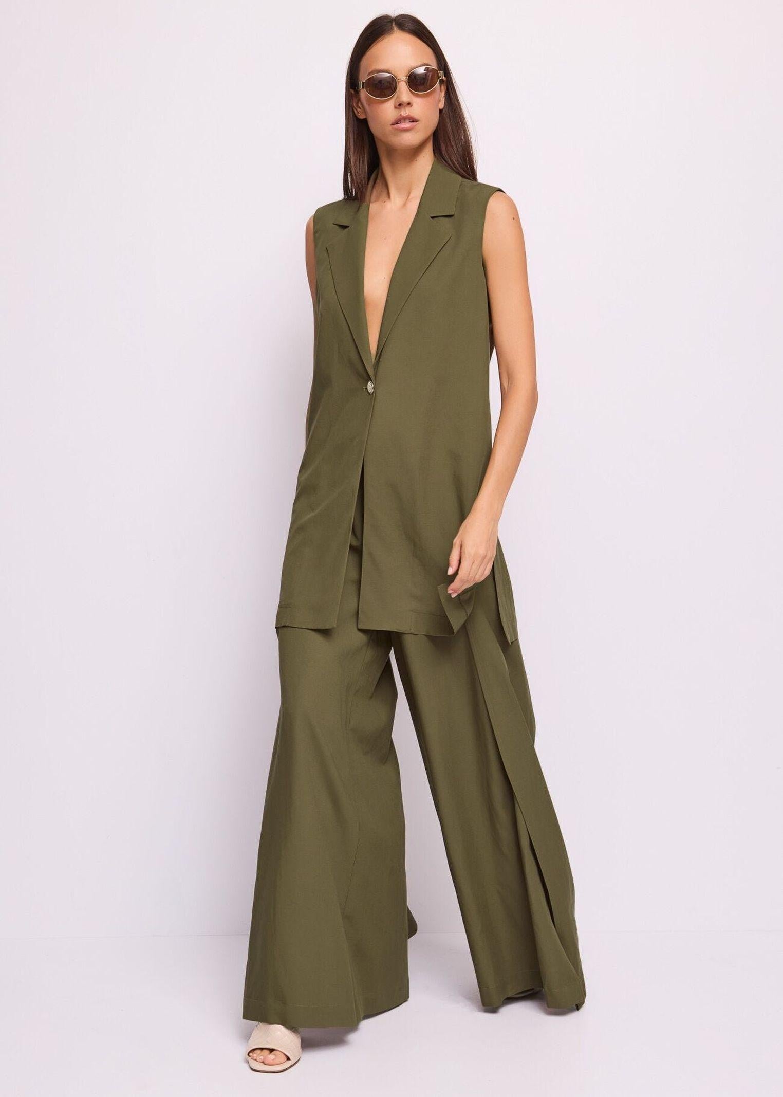 Gilet in lino - Gaudi 611FD35022 2502 GAUDI' 