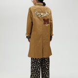 Trench beige dettaglio patch MS2501002 052 MAITE 