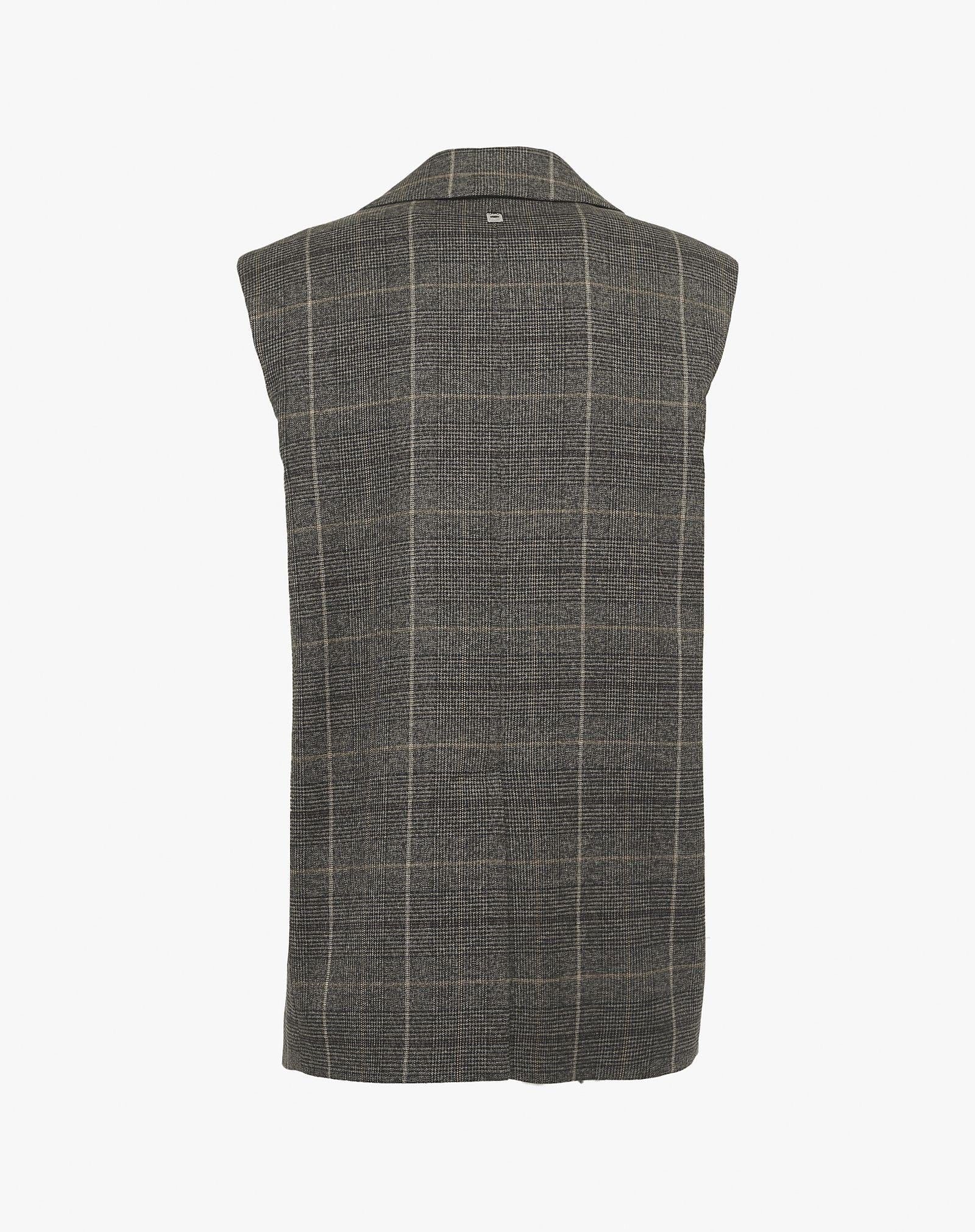 Gilet check G137PQ MG603 MANILA GRACE 