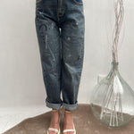 Jeans con dettagli - Ofelia LAF259 DENIM OFELIA 