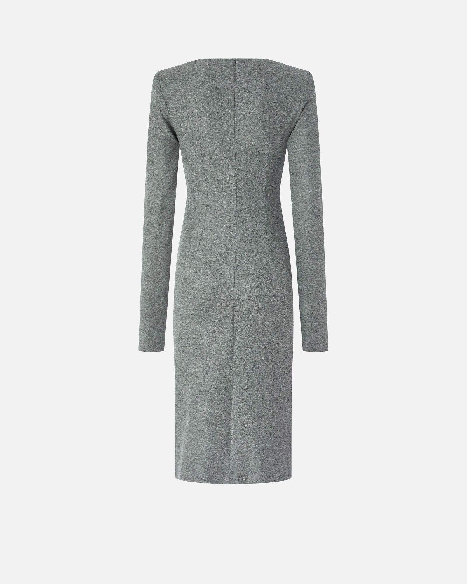 Abito midi con drappeggio 106126A2ZU I76 PINKO 