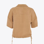 Camicia con coulisse C016RU MA635 MANILA GRACE 