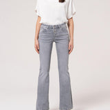 Jeans bootcut grigio - Fracomina FP24WVA010 D46093553 FRACOMINA 