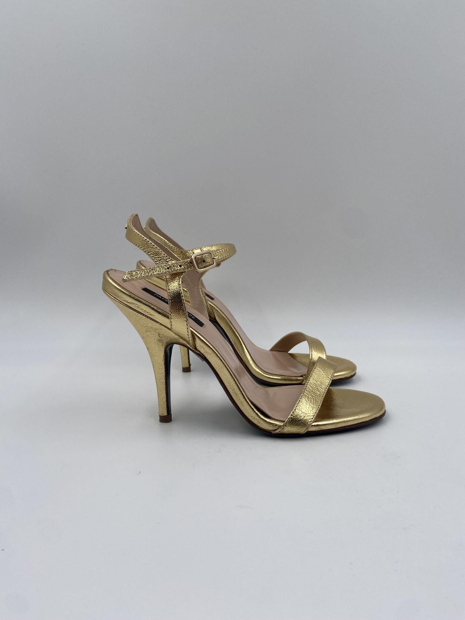 Sandalo pelle laminata - Patrizia Pepe 8X0015L031 Y360 PATRIZIA PEPE 