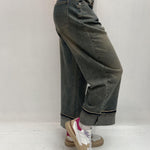 Jeans crop con risvolto - Ofelia LAF235 DENIM OFELIA 