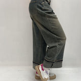 Jeans crop con risvolto - Ofelia LAF235 DENIM OFELIA 