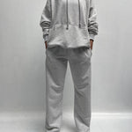 Felpa con cappuccio A1266 GRIGIO OFELIA 