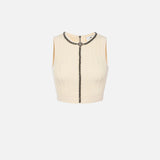 Top punta resca con catena TK37B47E2 193 ELISABETTA FRANCHI 