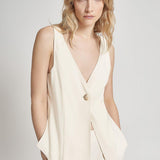 Gilet chiusura con un bottone - Carla G LIRI08D6 14 CARLA G. 