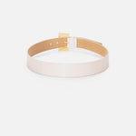 Cintura in pelle con logo stampato CT22S46E2 CI14 ELISABETTA FRANCHI 
