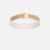 Cintura in pelle con logo stampato CT22S46E2 CI14 ELISABETTA FRANCHI 