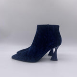 Tronchetto in velluto - Jeannot PJ584C BLU JEANNOT 