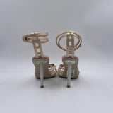 Sandalo tacco strass