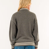 Cardigan con bottoni automatici 3M0960C V443 KONTATTO 