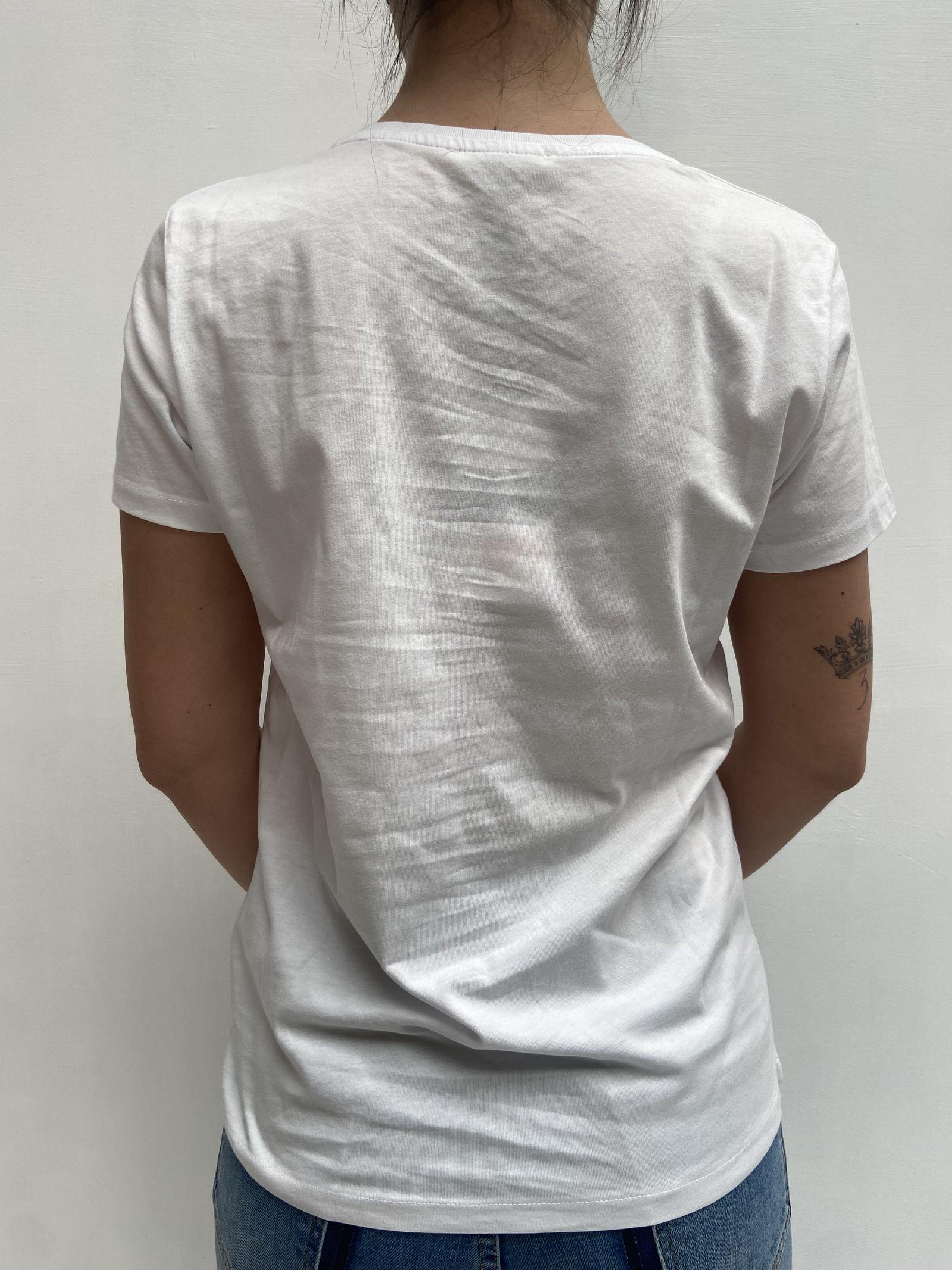 T-shirt con stampa TS316 BIANCO TOP-TEE 