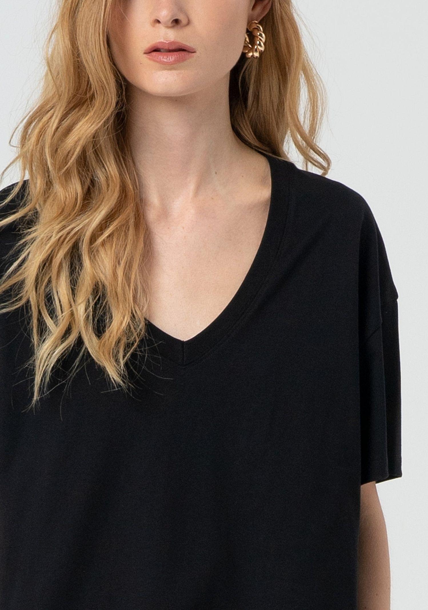 T-shirt over in jersey - Fracomina FP25ST3015J48001 053 FRACOMINA 