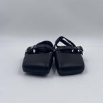 Square Closed decolletè fibbie nere 1G3554D 101 VIC MATIE' 