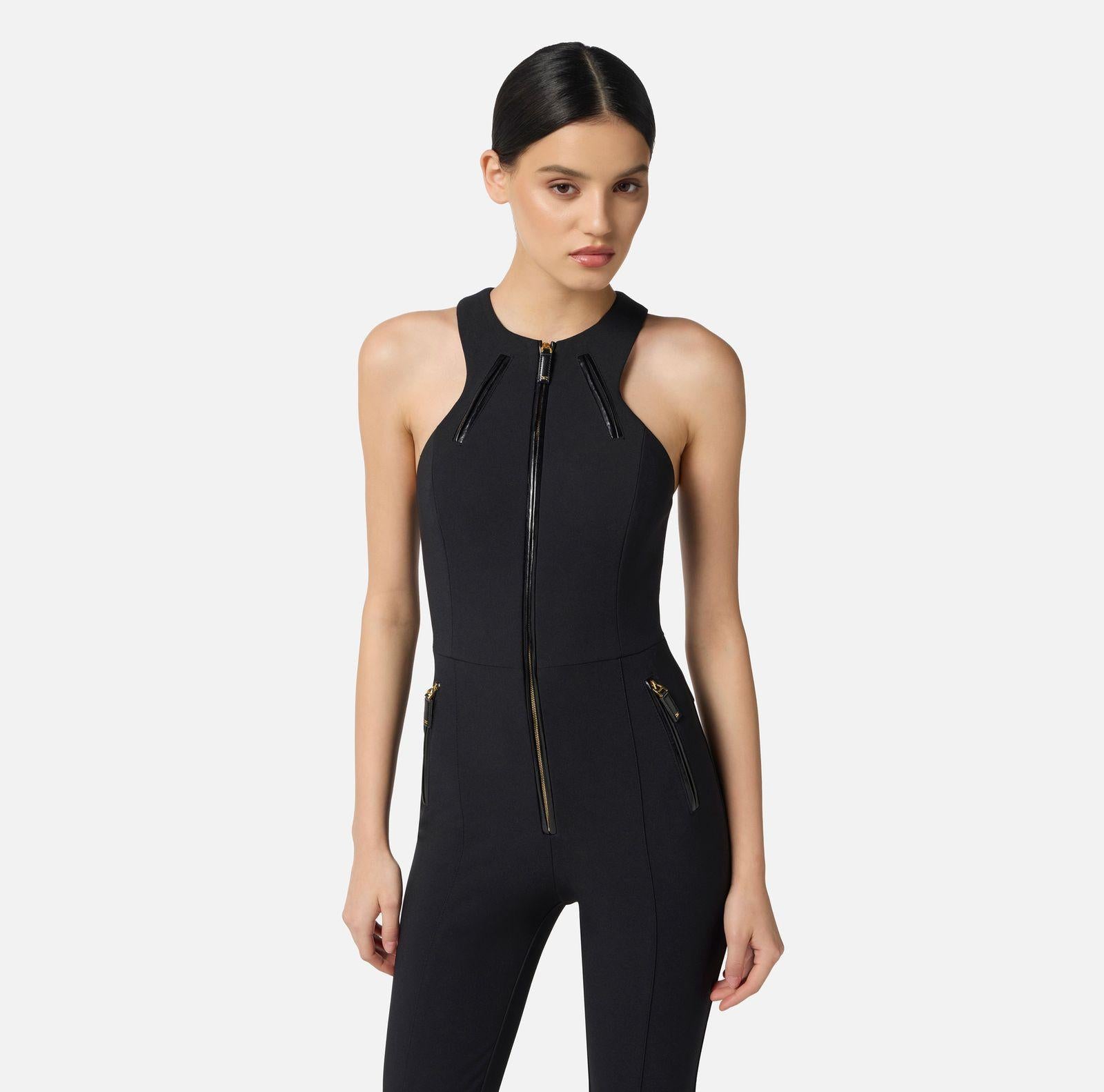 Tuta con zip TU05556E2 110 ELISABETTA FRANCHI 
