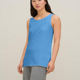 Top in crepe de chine