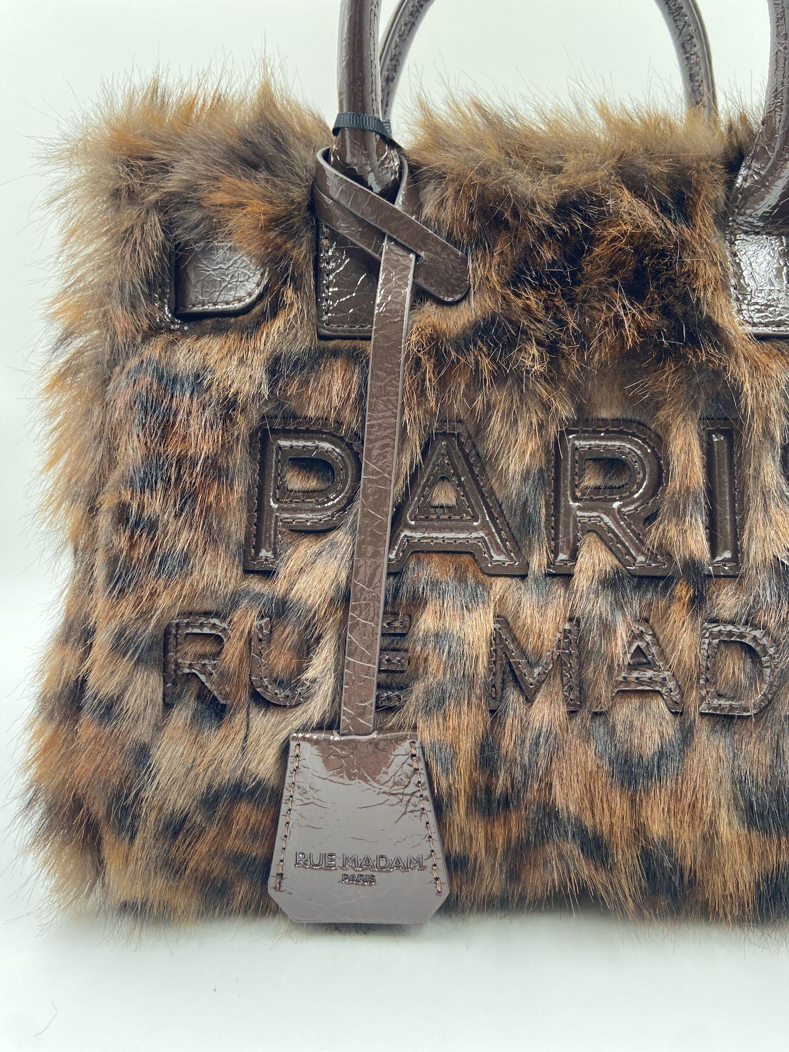 Borsa Alaska mini 1510 LEOPARD RUE MADAM PARIS 