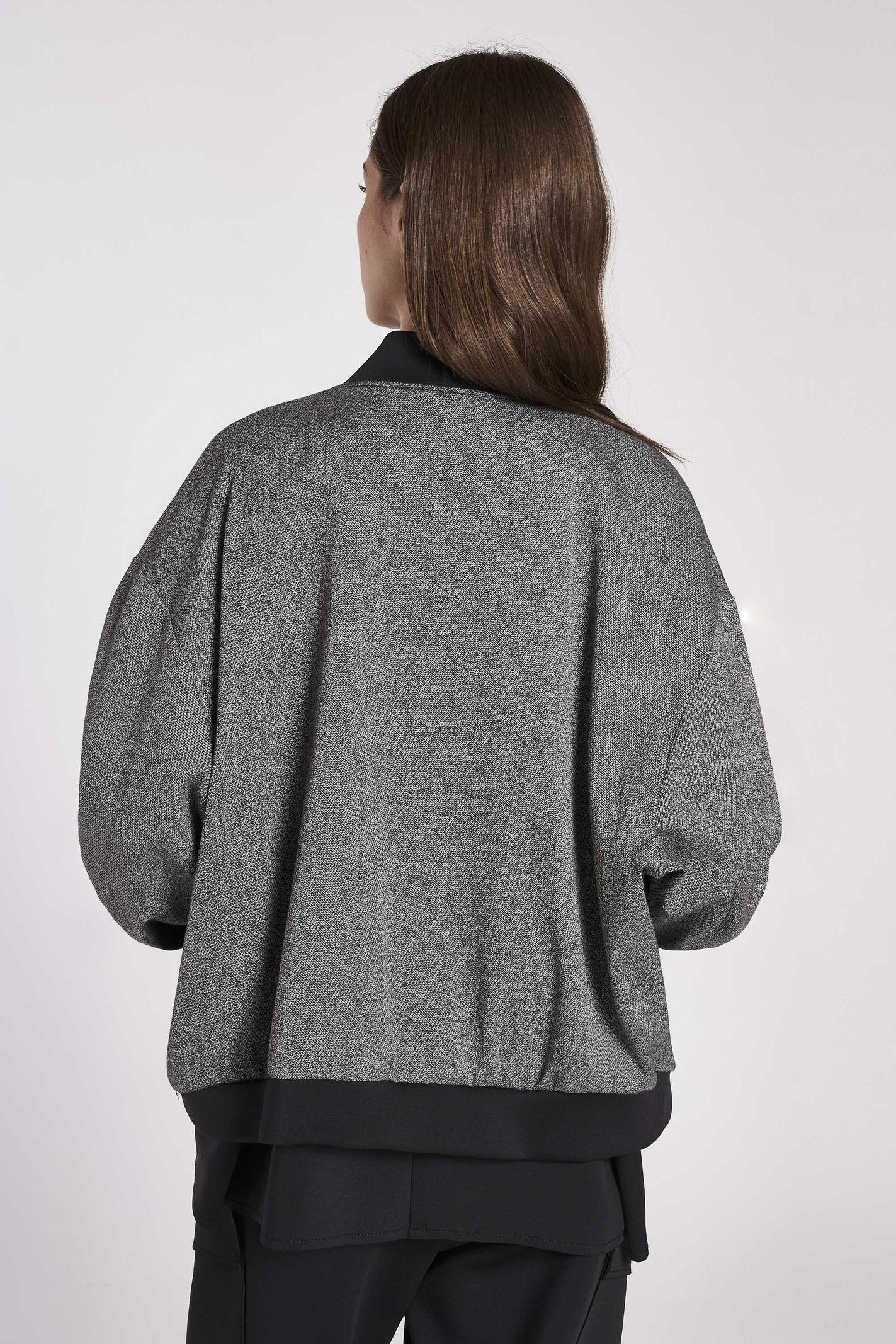 Bomber con spilla fiore - Carla G SONE04D3 10 CARLA G. 