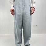 Pantalone con motivo a righe - Eleh SS260118 CELESTE ELEH 