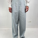 Pantalone con motivo a righe - Eleh SS260118 CELESTE ELEH 