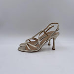 Sandalo con tacco a stiletto 1959 ORO OFELIA 