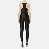 Tuta in lycra lucida con elastico logato TU01446E2 110 ELISABETTA FRANCHI 