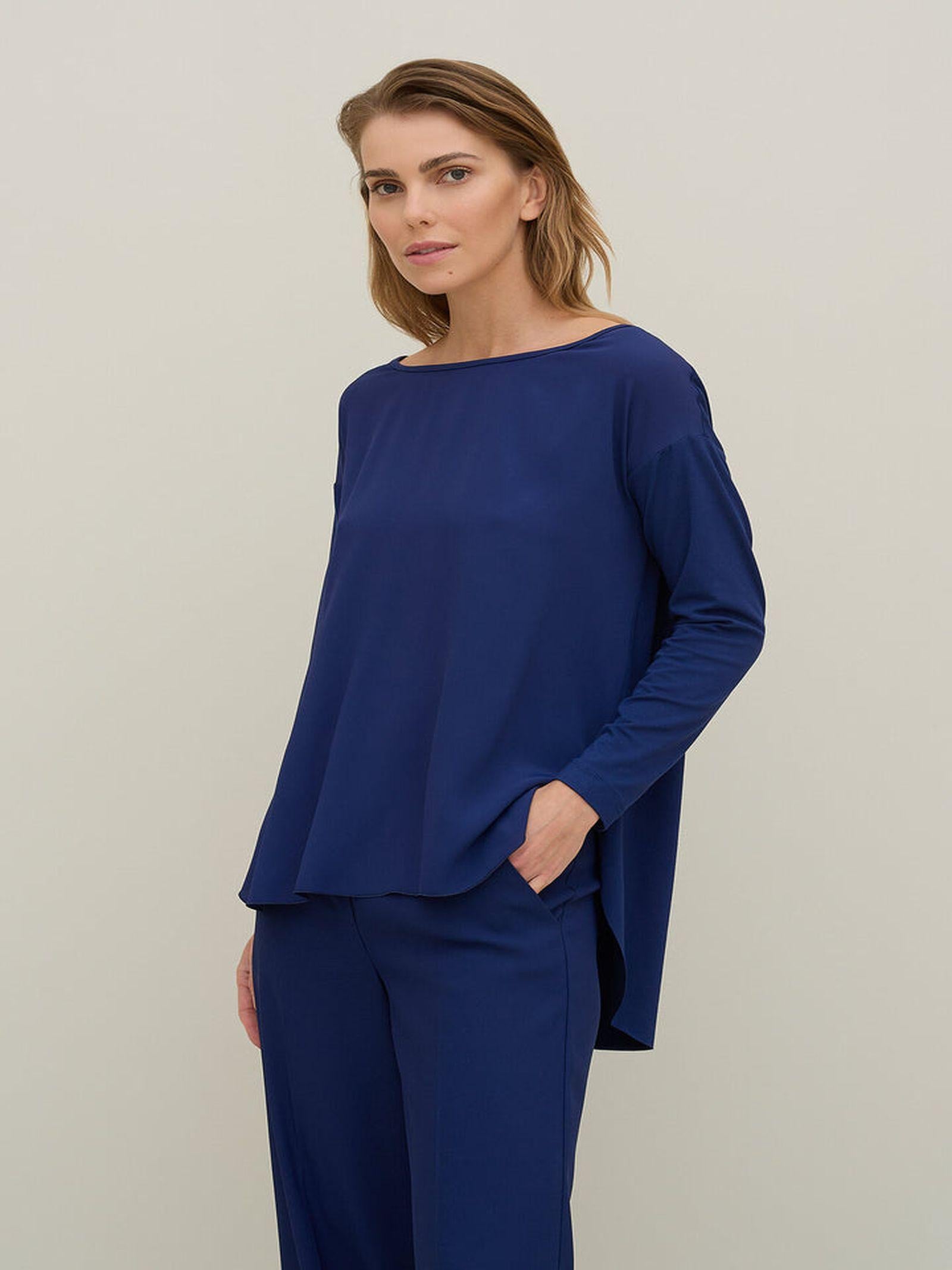 Maglia bimateriale - Carla G MIBE20 D1 12 CARLA G. 