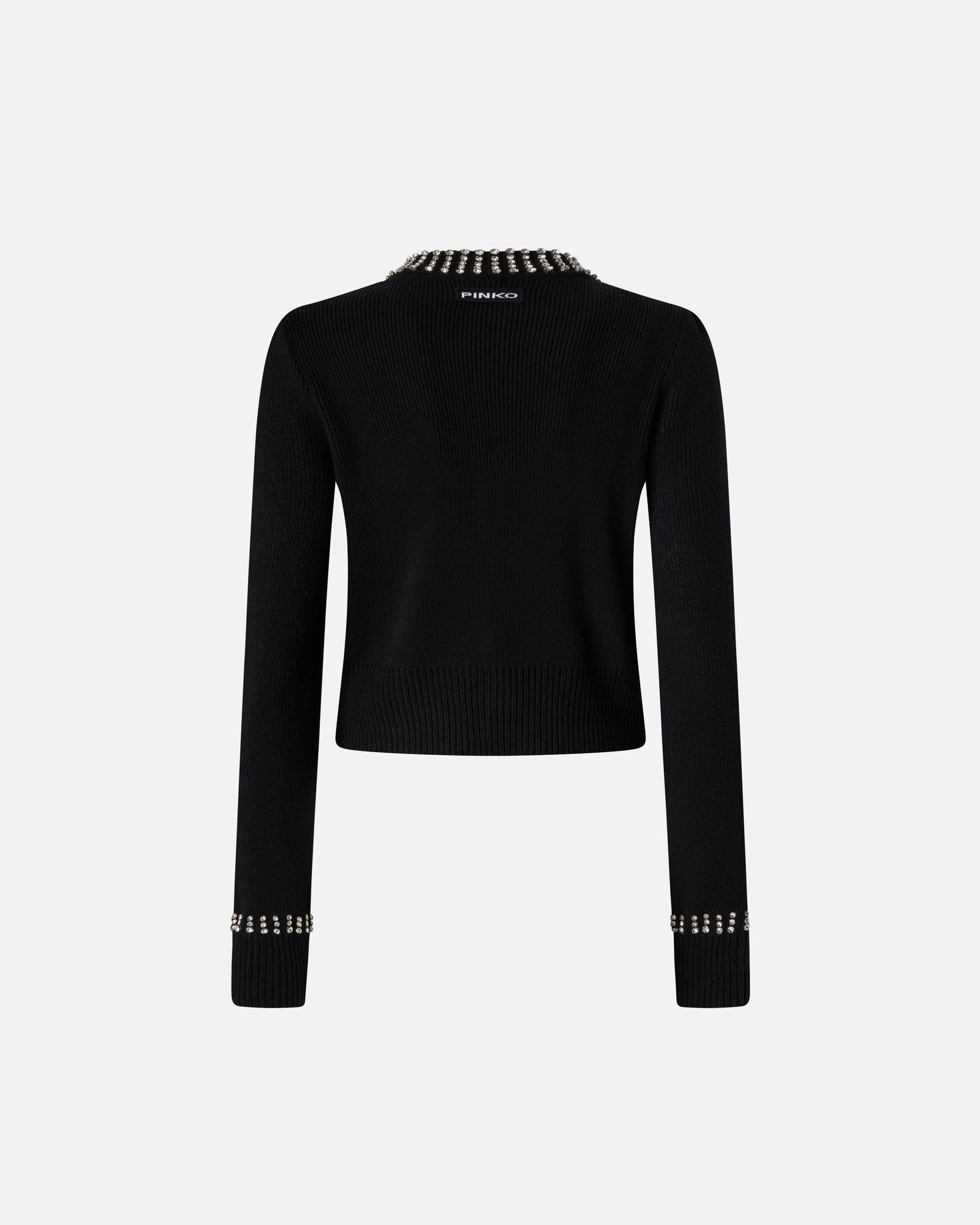 Girocollo con strass 105686A2S4 Z99 PINKO 