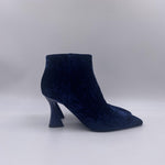 Tronchetto in velluto - Jeannot PJ584C BLU JEANNOT 