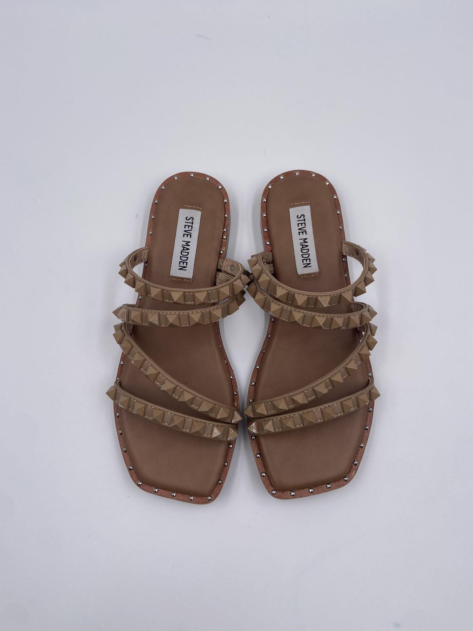 Sandalo Skyler Tantan con borchie SMSSKYLER-TANTAN BEIGE STEVE MADDEN 