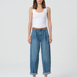 Jeans carrot in denim