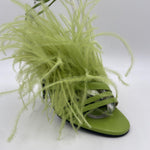 Sandalo con piume 8X0034 L044G532 PATRIZIA PEPE 