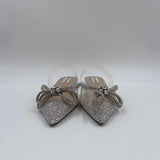 Sandalo Justi Clear in pvc con fiocco - Steve Madden SMSJUSTI-CLE BIANCO STEVE MADDEN 
