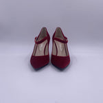 Dècolletè in velluto LB292T ROSSO LELLA BALDI 