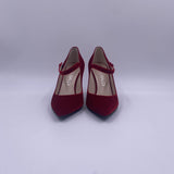 Dècolletè in velluto LB292T ROSSO LELLA BALDI 