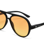 Occhiale da sole Alessio OK021BKYE NEROGIALLO OKKIA 