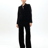 Giacca in velluto con fiore MF2502009 00N MAITE 