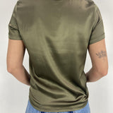 T-shirt lucida girocollo