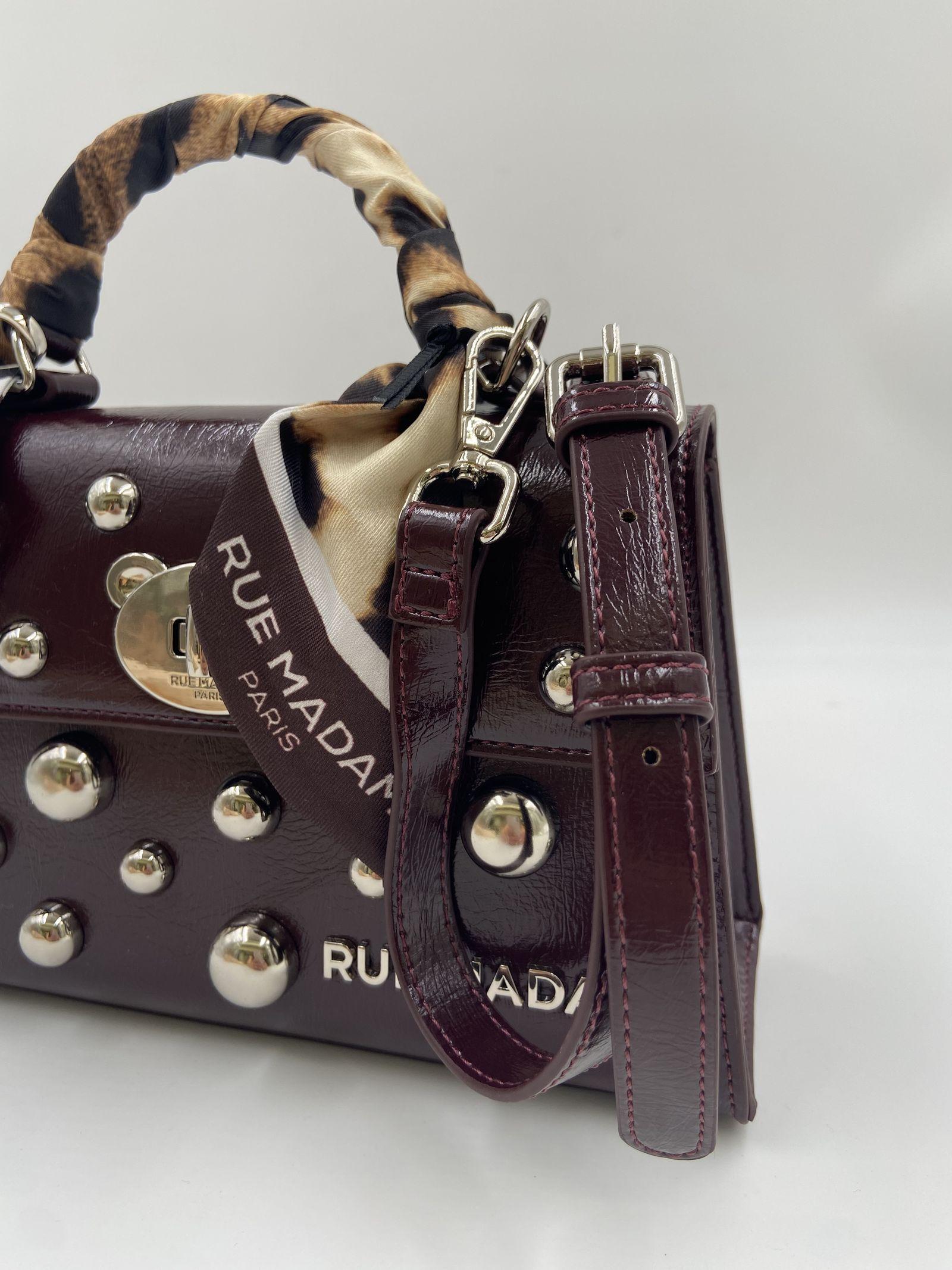 Borsa Teddy mini 1519 PRUGNA RUE MADAM PARIS 