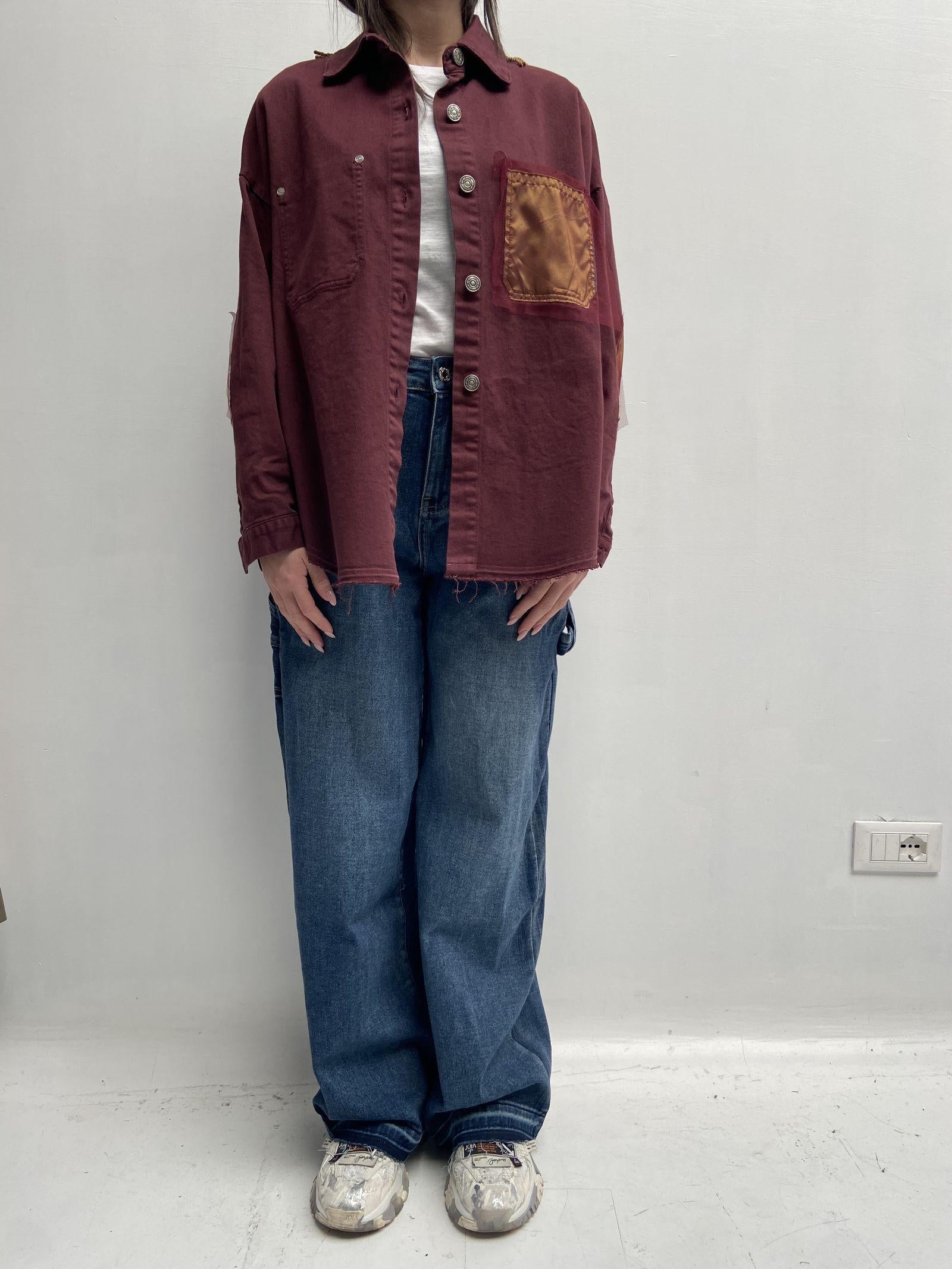 Camicia customizzata - Ofelia GIOIA BORDEAUX OFELIA 