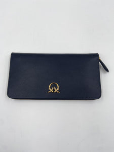 Portafoglio zip-around in pelle - Pinko
