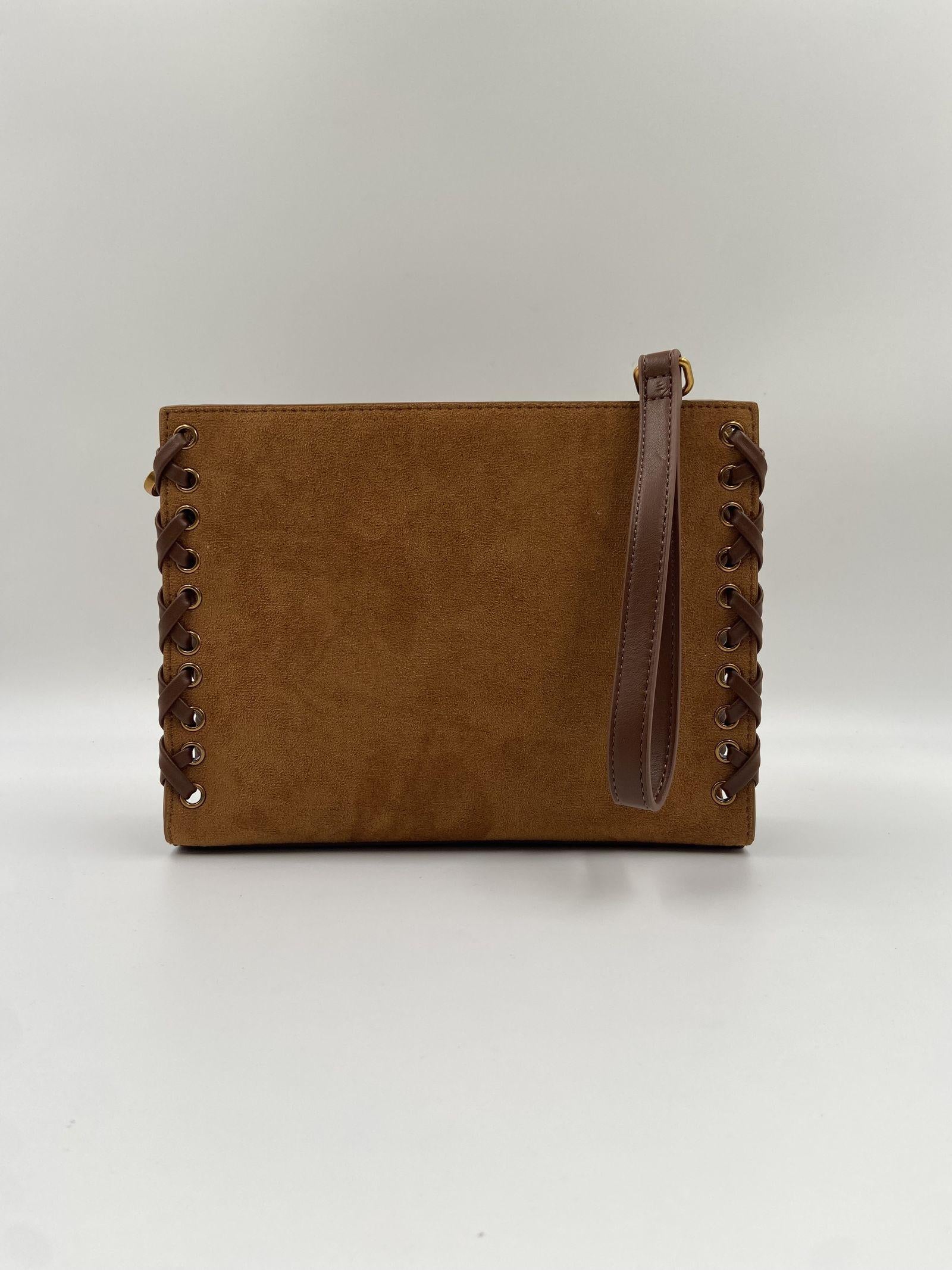 Borsa Apache Clutch 1483 COGNAC RUE MADAM PARIS 