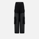 Pantalone cargo in georgette trasparente - Pinko 104751-A21F Z99 PINKO 