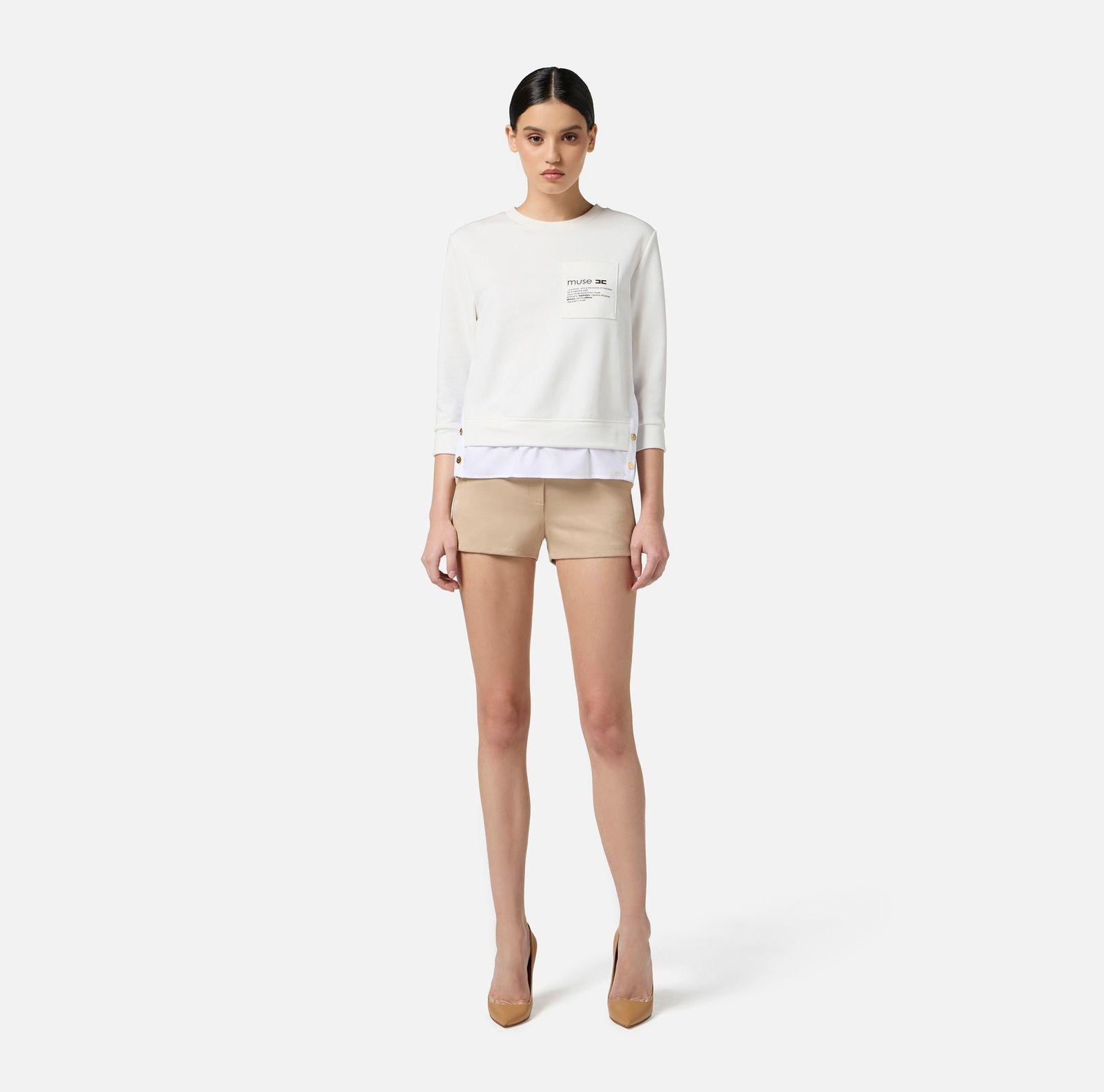 Maglia con dettagli MD00656E2 360 ELISABETTA FRANCHI 