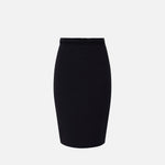 Gonna con smerlo in vita - Elisabetta Franchi GO11852E2 110 ELISABETTA FRANCHI 