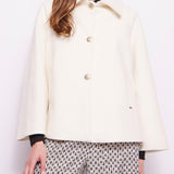 Cappotto corto manica raglan